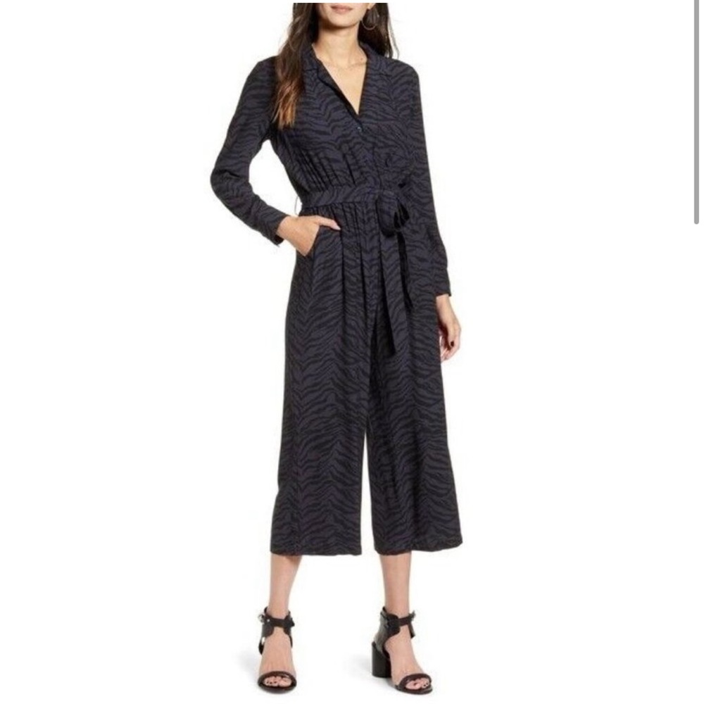 RAILS Callan Tiger Print Jumpsuit